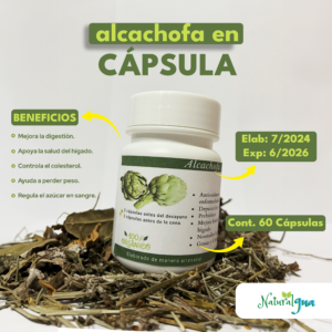 Alcachofa en cápsula